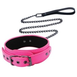 Electra Collar and Leash-Pink